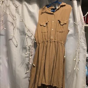 Light brown dress